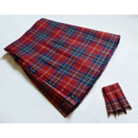 Kilt, Classic 8yd Mediumweight with Matching Flashes
